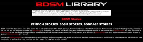 bdsmlibrary|BDSM Stories .